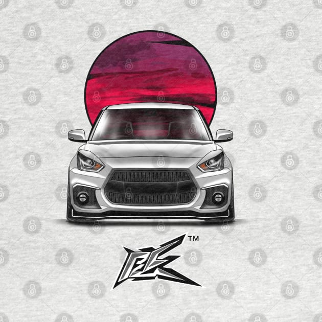 maruti suzuki swift white by naquash